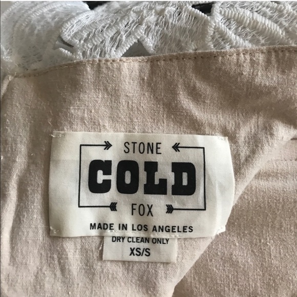 XS/S Stone cold fox Texas floral  tube top - Picture 4 of 4